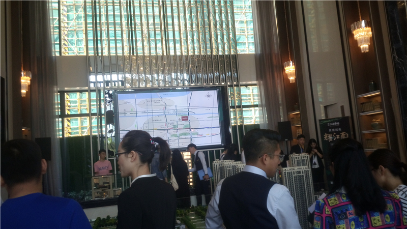 融信江南學府展廳顯示屏